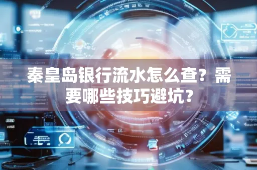 秦皇岛银行流水怎么查?需要哪些技巧避坑?